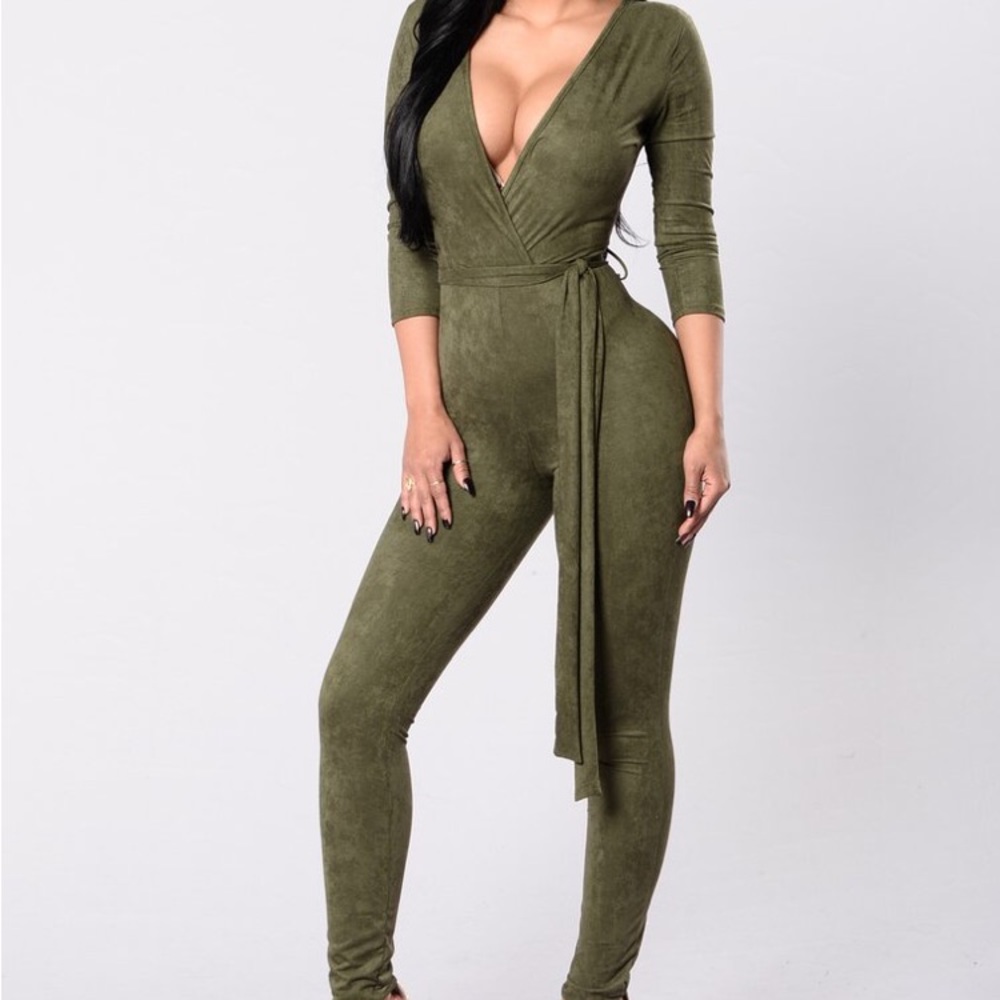 Cognac/Brown Jumpsuit